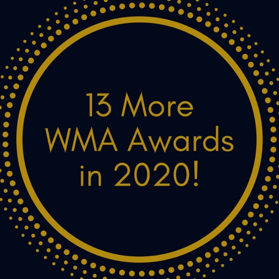 13 more wma awards in 2020