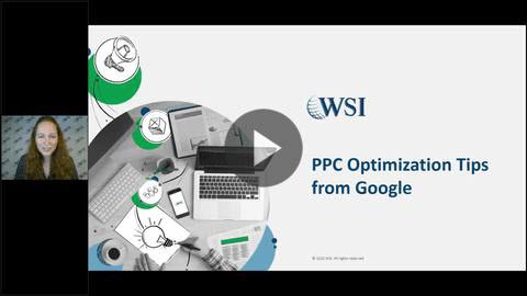 Captura de pantalla de los consejos de optimización de PPC del seminario web de Google