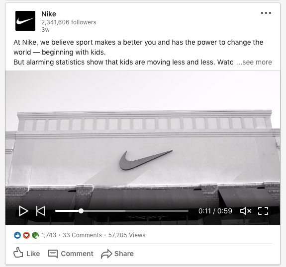 Nike Twitter screenshot