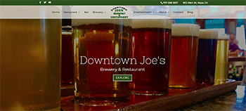 Downtown Joes Brewery and Restaurant por el Best Restaurant Website